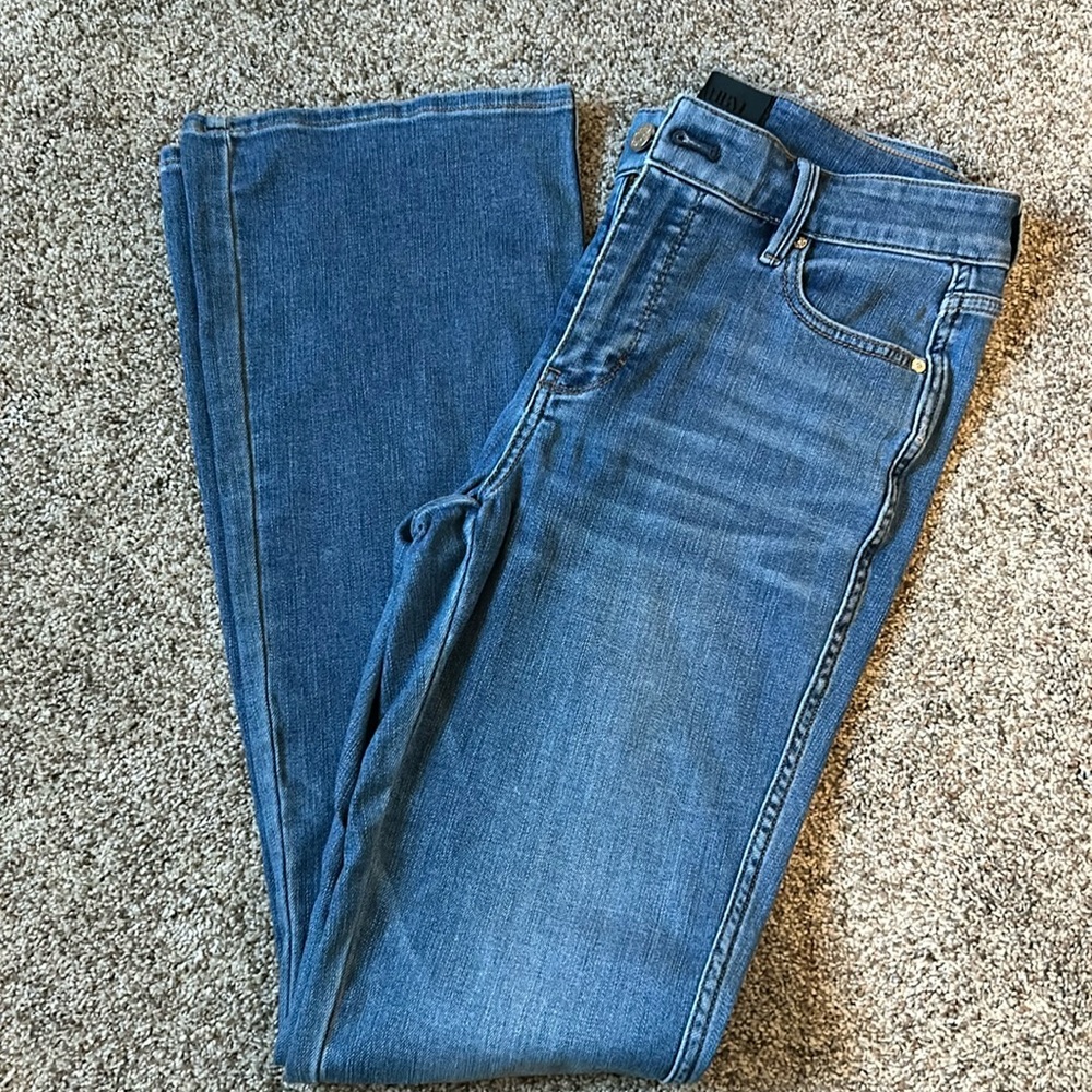 WHBM High-Rise Skinny Flare